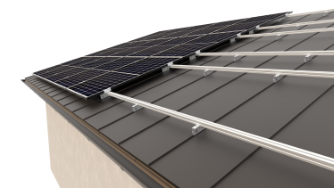 Blechfalzdach einlagig