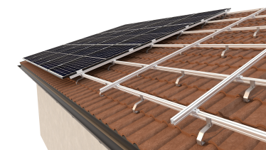 Ziegeldach Kreuzverbund